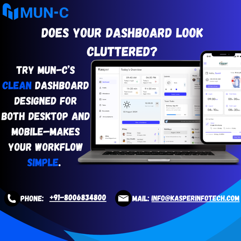 Cluttered dashboard? Try MUN-C!